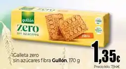 Unide Market GULLÓN Galleta zero sin azúcares fibra oferta