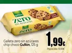 Unide Market GULLÓN Galleta zero sin azúcares chip choco oferta