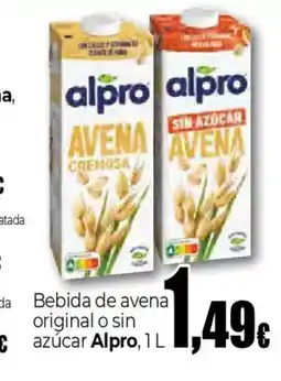 Unide Market ALPRO Bebida de avena original o sin azúcar oferta