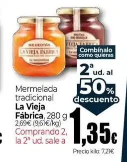 Unide Market LA VIEJA FÁBRICA Mermelada tradicional oferta