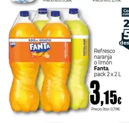 Unide Market FANTA Refresco naranja o limón oferta