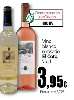 Unide Market EL COTO Vino blanco o rosado oferta