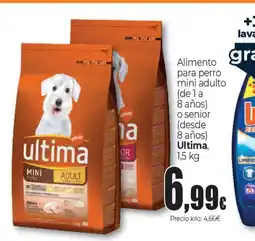 Unide Market ULTIMA Alimento para perro mini adulto oferta