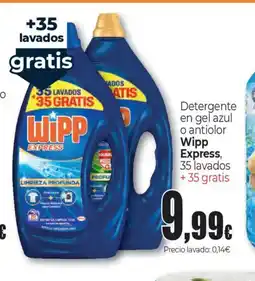 Unide Market WIPP EXPRESS Detergente en gel azul o antiolor oferta