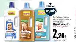 Unide Market DON LIMPIO Limpiador baño, mármol y madera o madera oferta