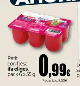 Unide Market IFA ELIGES Petit con fresa oferta