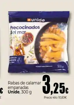 Unide Market UNIDE Rabas de calamar empanadas oferta