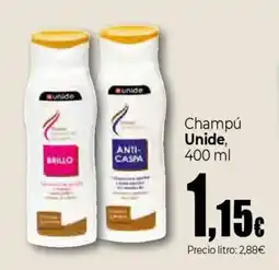 Unide Market UNIDE Champú oferta
