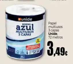 Unide Market UNIDE Papel multiusos 3 capas oferta
