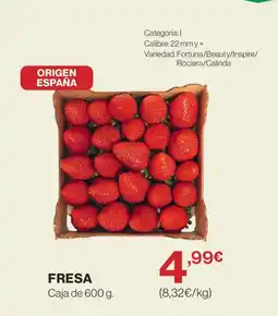 El Corte Inglés Fresa oferta