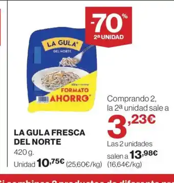 El Corte Inglés LA GULA FRESCA DEL NORTE oferta