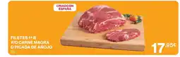 El Corte Inglés Filetes 1a b y/o carne magra o picada de añojo oferta