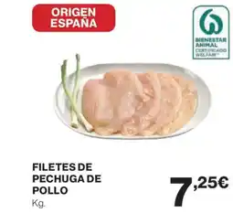 El Corte Inglés Filetes de pechuga de pollo oferta