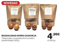 El Corte Inglés Magdalenas horno casavieja oferta