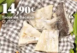 Gadis OUTON Tacos de Bacalao oferta