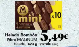 Gadis MAGNUM Helado Bombón Mini oferta