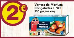 Gadis FINDUS Varitas de Merluza Congeladas oferta