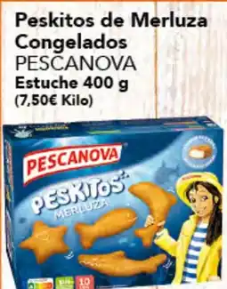 Gadis PESCANOVA Peskitos de Merluza Congelados Estuche oferta