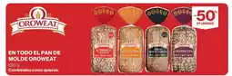 El Corte Inglés OROWEAT En todo el pan de molde oferta