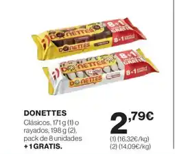 El Corte Inglés DONETTES oferta