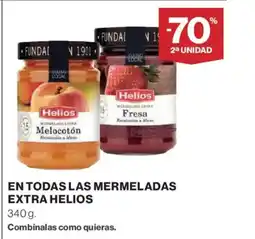 El Corte Inglés HELIOS todas las mermeladas extra oferta