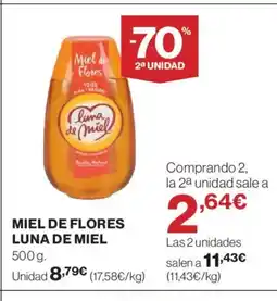 El Corte Inglés LUNE DE MIEL Miel del flores oferta