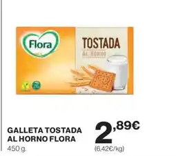 El Corte Inglés FLORA Galleta tostada al horno oferta