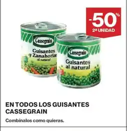 El Corte Inglés CASSEGRAIN En todos los guisantes oferta