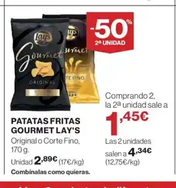 El Corte Inglés LAY'S Patatas fritas gourmet oferta