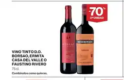 El Corte Inglés Vino tinto d.o. borsao, ermita casa del valle o faustino rivero oferta
