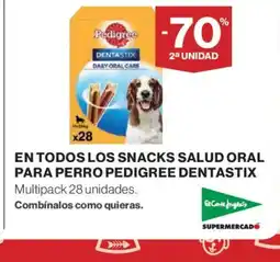 El Corte Inglés PEDIGREE DENTASTIX En todos los snacks salud oral para perro oferta