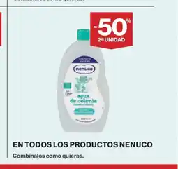 El Corte Inglés NENUCO En todos los productos oferta