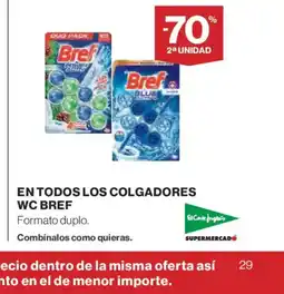 El Corte Inglés WC BREF En todos los colgadores oferta
