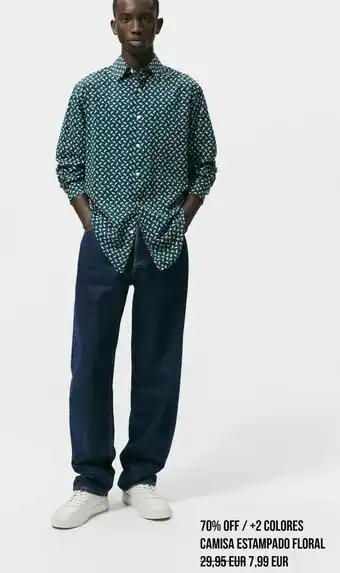 Camisa estampado floral