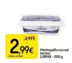 Dialprix Lurpak - mantequilla con sal oferta
