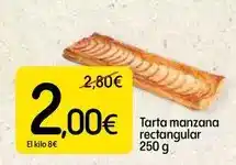 Dialprix Tarta manzana rectangular oferta