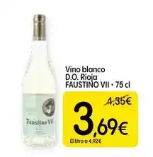 Dialprix Faustino vii - vino blanco d.o. rioja oferta