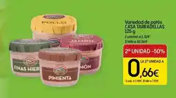 Dialprix Casa tarradellas - variedad de pates oferta