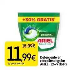 Dialprix Ariel - detergente en cápsulas regular oferta