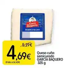 Dialprix García baquero - queso cuna semicurado oferta