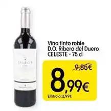 Dialprix Celeste - vino tinto roble d.o. ribera del duero oferta