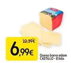 Dialprix Castillo - queso barra edam oferta