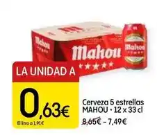 Dialprix Mahou - cerveza 5 estrellas oferta