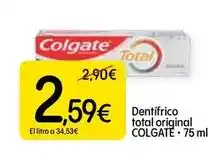 Dialprix Colgate - dentífrico total original oferta