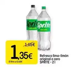 Dialprix Sprite - refresco lima-limón original o zero oferta