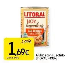 Dialprix Litoral - alubias con su sofrito oferta