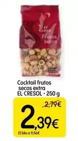 Dialprix El cresol - cocktail frutos secos extra oferta