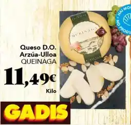 Gadis Queinaga - queso d.o. arzúa-ulloa oferta