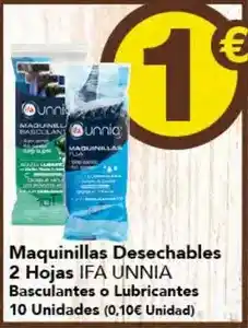 Gadis Ifa unnia - maquinillas desechables 2 hojas oferta