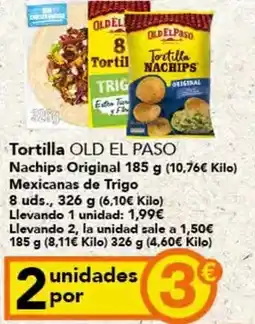 Gadis Old el paso - tortilla oferta